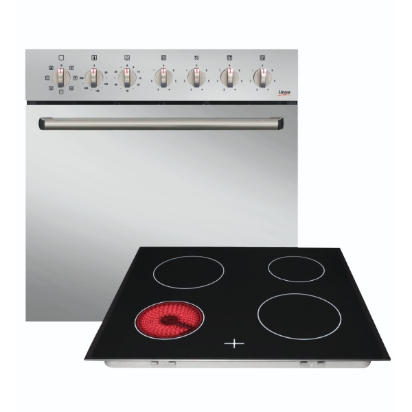 Picture of Univa 2Pce Set Under Counter Oven + Hob U336CMF