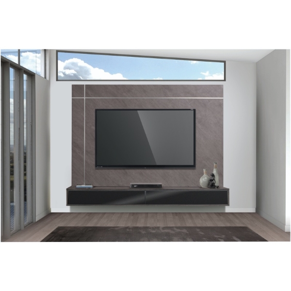 Picture of Alisha Wall Mount TV Console - Grey