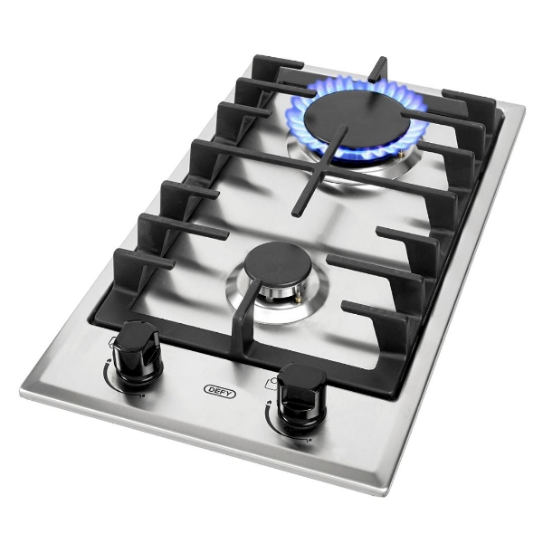 Picture of Defy 2 Burner Gas Domino Hob +Control Panel DHG134