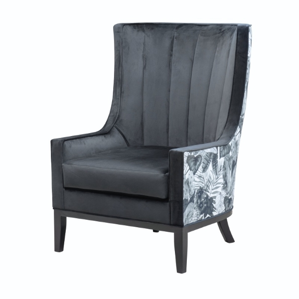 Picture of Lambretti Wingback Chair - Black