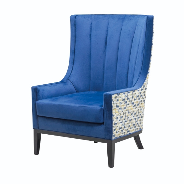 Picture of Lambretti Wingback Chair - Blue