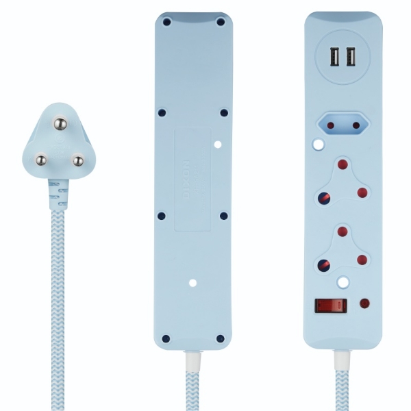 Picture of Switched 3Way Surge Protect Multiplug MS8501-05 BL