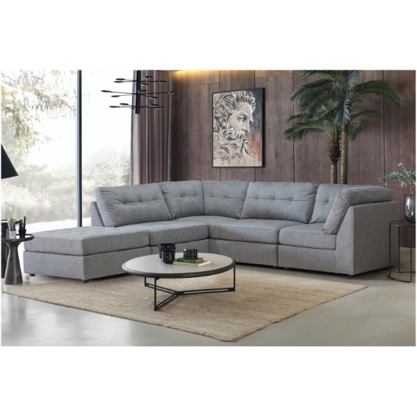 Picture of Kelsey 5Pce Modular Grey Lounge Suite