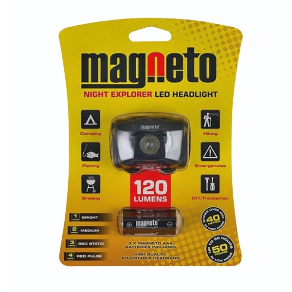 Picture of Magneto Night Explorer LED Headlight DBK226