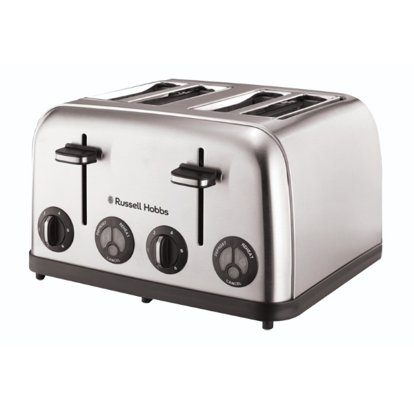 Picture of Russell Hobbs 4 Slice Toaster S/Steel 13976 SS