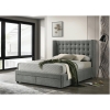 Picture of Eleanor Grey Slat Bed with Storage + Protection + Cleaner