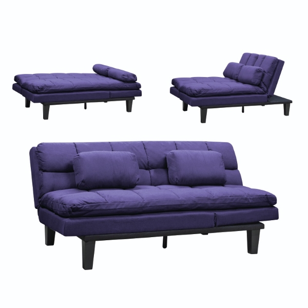 Picture of Indigo Sleeper Couch - Purple