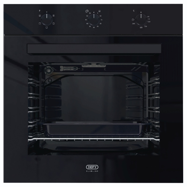 Picture of Defy 600mm Oven S/L 600E Black DBO483