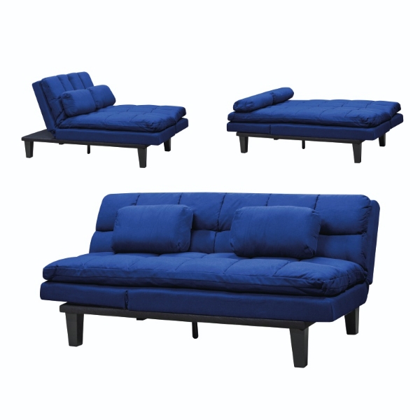 Picture of Indigo Sleeper Couch - Blue