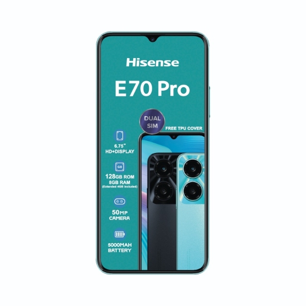 Picture of Hisense Cellphone E70 Pro 128GB With TPU Cover