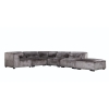 Picture of Amalfi Modular Corner Lounge Suite Bergen Graphite