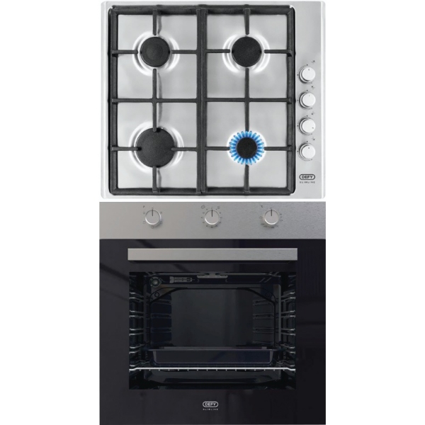 Picture of Defy 2Pce Slimline Set Eye LevelOven & Hob DCB843E