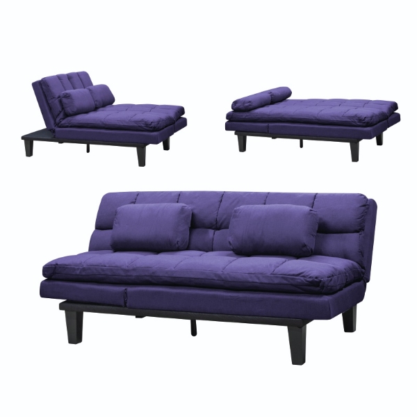 Picture of Indigo Sleeper Couch - Purple