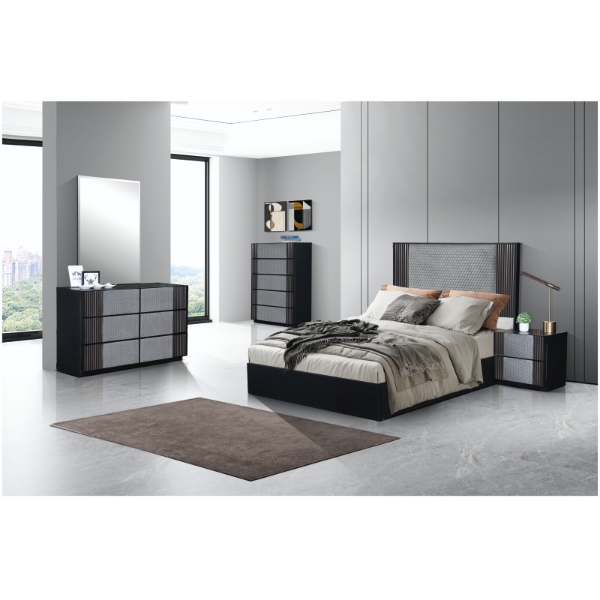 Picture of Bellevue 3Pce Bedroom Suite - 183cm