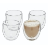 Picture of Swan Double Wall 4 Pack 250ml Cappuccino Glasses