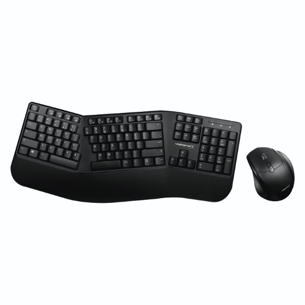 Picture of VolkanoX Ergonomic Keyboard+Mouse Combo VK-20300BK