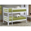 Picture of Canterbury 91CM Double Bunk Bed   White + Faom Mattress