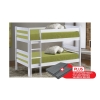 Picture of Canterbury 91CM Double Bunk Bed   White + Faom Mattress